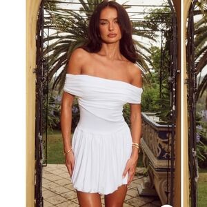 Runaway The Label Manalla White Dress